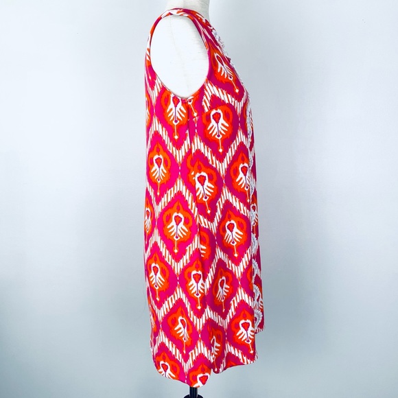 NWOT Crown & Ivy Pink/Orange Pull Over Sleeveless Dress S - Picture 5 of 9
